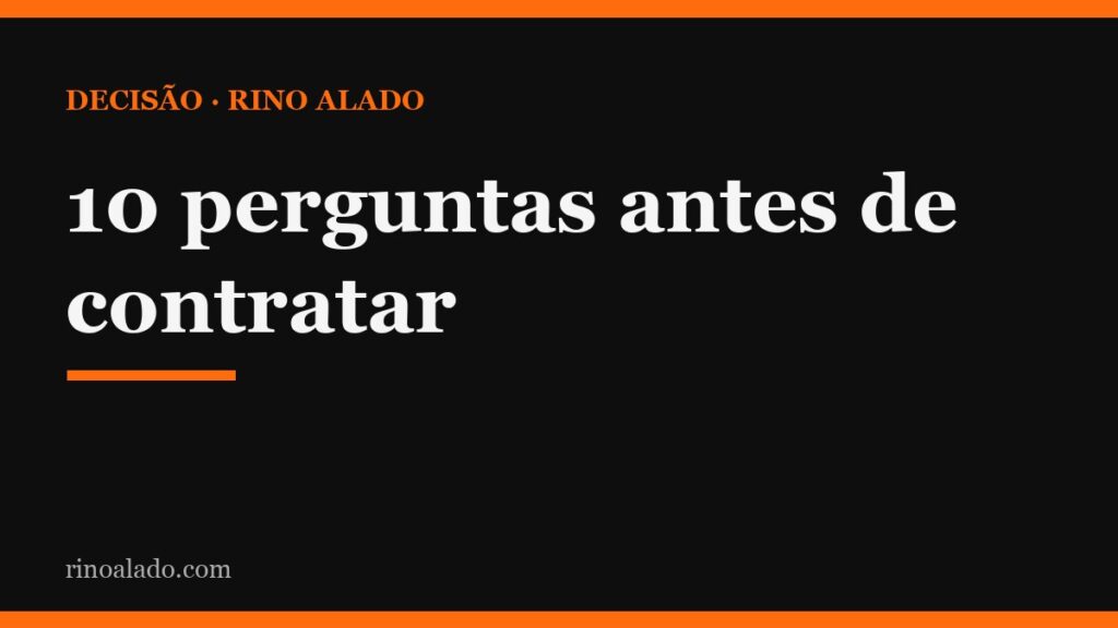 10 perguntas para fazer antes de contratar uma agência de marketing